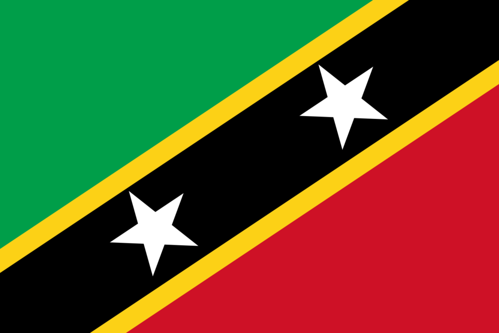 St Kitts & Nevis Country Flag
